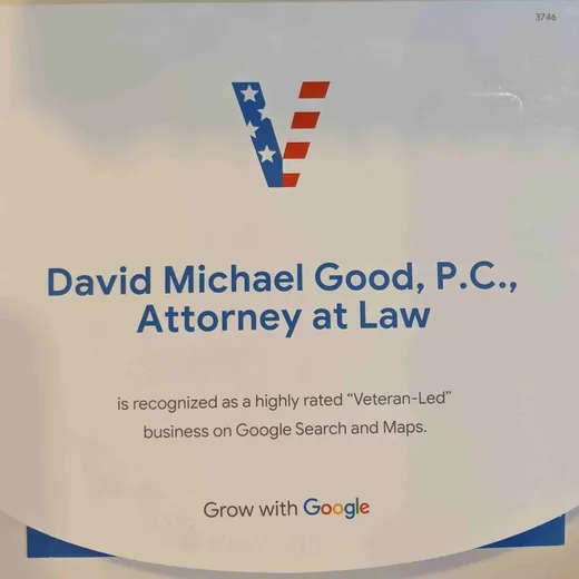 David M. Good, Attorney at Law reviews