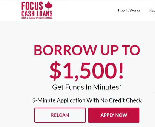 Focus Cash Loans reviews