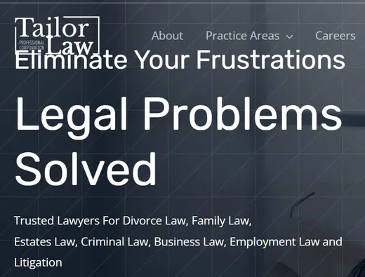 Tailor Law Professional Corporation reviews