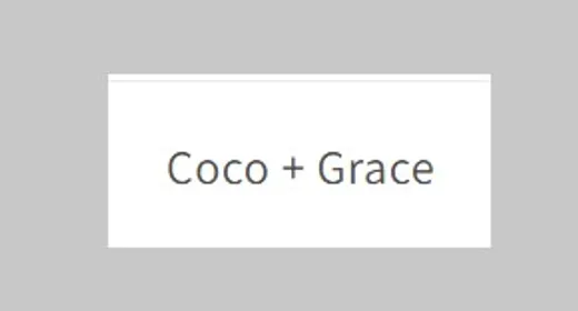 Coco + Grace reviews