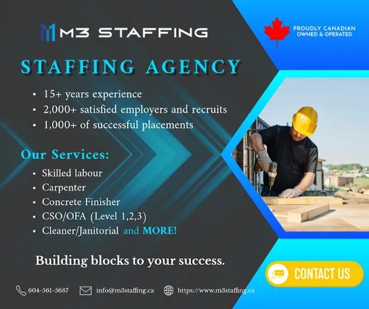 M3 Staffing reviews