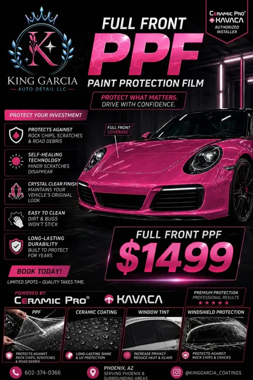 King Garcia Auto Detail LLC reviews