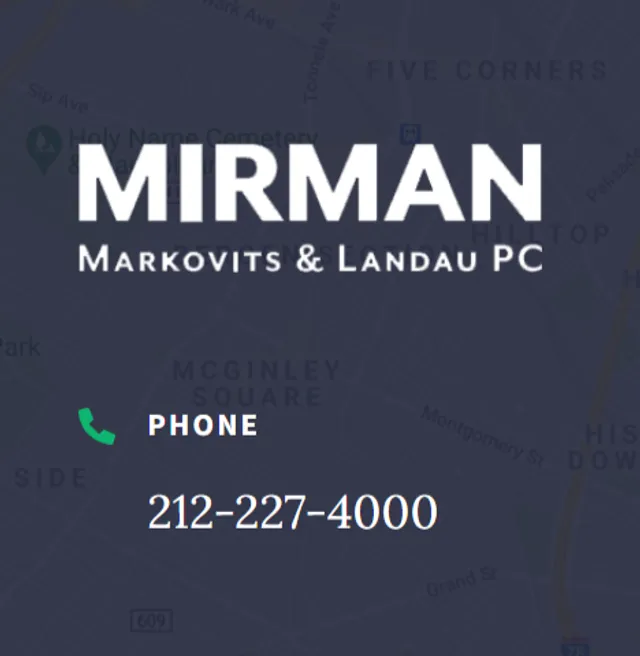 Mirman, Markovits & Landau, PC reviews