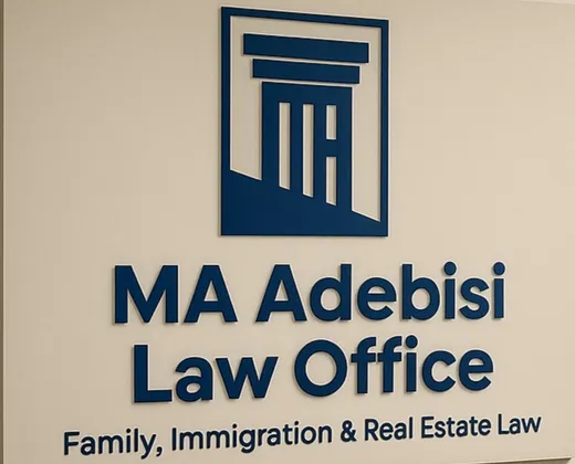 MA Adebisi Law Office-Family & Divorce Lawyer Winnipeg St. Boniface-Family Law Specialist reviews