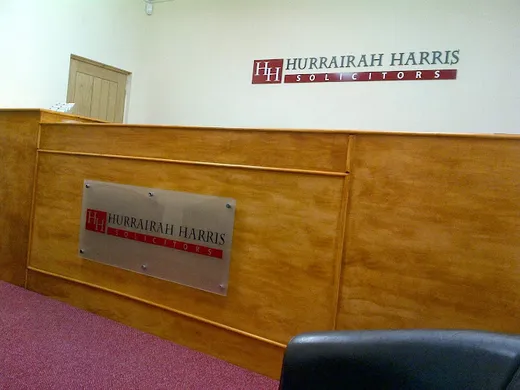 Hurrairah Harris Solicitors reviews