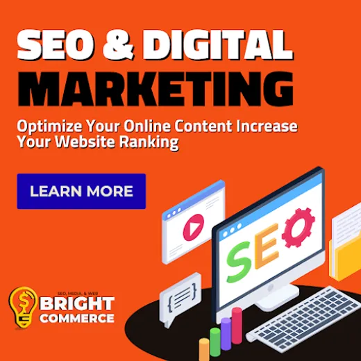 BRIGHT COMMERCE - ONLINE MARKETING – SEO, Google Ads (PPC), & More reviews