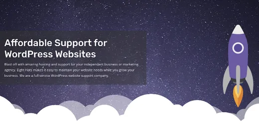 Eight Hats Website Development, Hosting, & Management Solutions reviews