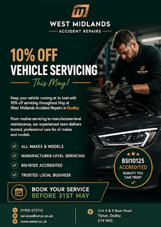 West Midlands Accident Repairs reviews