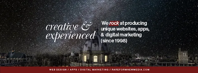 Rare Form : Web Design Oxford & Creative Agency Oxford reviews