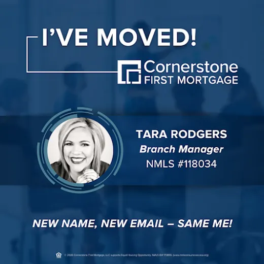 Cornerstone First Mortgage - Tara Rodgers reviews